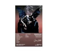 COSIERM Birds In The Trap Sing McKnight Poster - Travis Scott Limited Poster Canvas Poster Bedroom Decor Sports Landscape Office Room Decor Gift Unframe-style12x18inch(30x45cm)