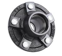 Cosiki 2 Sets Durable 2000lb Trailer Hub Kit for 1in and 1-1/16in Axle, 5 Screw/Fastener Circle, Ideal for Various Trailer Models