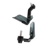 Cosiki 22mm Motorcycle Handle Protector Rustproof with Necessary Mounting Hardware for Motorcycle (Black)