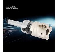 Cosiki 400r 50-22 Carbide Milling Cutter Kit with Face Mill Holder Ideal for Heavy CNC Milling - 10pcs APMT1604 Inserts