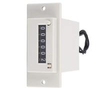 Cosiki 6 Digit High Speed Electromagnetic Pulse Counter for Electric Signal Counting, for Various Industries (DC12V)