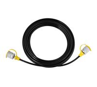 Cosiki 64MPa Hydraulic Pressure Test Hose Durable High Pressure Liquid for Various Equipment - Black 5m/16.4ft