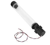 Cosiki Acrylic Water Cooling Tank with 19W Pump for High-Pressure Cooling Systems, Durable and Reservoir, G1/4 Thread, 1 Unit (300mm)