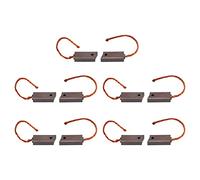 Cosiki Alternator Regulator Brush Set, Alternator Brush Set BRX40710 Easy Installation 10Pcs Metal Copper Generator Motor Carbon Brushes for
