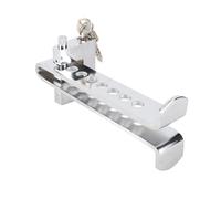 Cosiki Anti Theft Steel Brake Lock Effective Safety Tool for Cars Trucks Clutch Pedal Accelerator, Stainless Lock