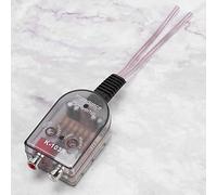 Cosiki Audio Impedance Converter with Adjustable Output Sensitivity, Stylish and Exquisite Car Speaker to Signal Input Converter, Ideal for Mainframes Without Low Frequency Output, Converts Speaker to