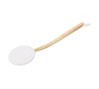 Cosiki Back Scrubber Long Handle Shower Brush for Effective Cleaning Improve Skin for Men Women EVA Wooden Home Shower, 1 Handle 6 Replacement Head 1 Hook