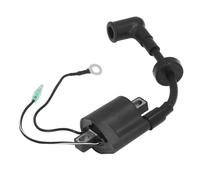 Cosiki Boat Motor Ignition Coil, Replacement Ignition Coil, Mounting Bolts for 2 Stroke Outboard Motor, Fits OE Number 6E0 85570 00