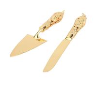 Cosiki Cake Pie Cutting Set, Modern Aesthetics and Elegant Design, Food Grade Zinc Alloy, for Weddings, Family Dinners, Valentines Day (Type 2)