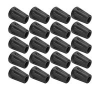 Cosiki Cane Tips, Walking Stick Tips with 20pcs Plastic Pole for Walking Stick