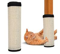 Cosiki Cat Scratching Mat, Cat Scratching Board Sisal Table Leg Wrap Scratch Furniture Protector Scratch Mat for (White)