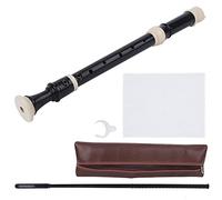 Cosiki Durable ABS Resin F Key Clarinet with Improved Airway for Soft and Delicate Sound for Music Students (Alto F British B (Baroque))