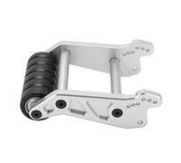 Cosiki Durable Adjustable RC Rear Head Up Wheel for Improved Performance for LOSI LMT SOLID AXLE 4WD 1/8 Scale (Silver)