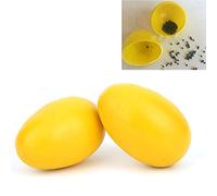Cosiki Egg Shakers, Egg Shakers Musical Instruments Musical Toy Wooden Baby Toy Seal Uniform Sound (SY-61 yellow)