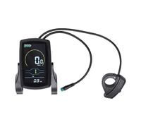 Cosiki Electric Bike LCD Display Meter, Speedometer Odometer, Multifunctional Bike Screen with Battery Level & Speed Adjustment, Ideal for Replacement Electric Screens