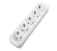 Cosiki European High Power Capacity EU Socket Panel for Home Appliances and Devices, 16A Current Round Hole Power Outlet Panel for Convenient Device Charging, Safe for Household Use, PCC Material,