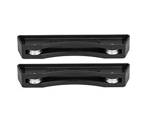 Cosiki Filament Spool Holder with Stable Arc Design and High-Speed Bearings for All FDM 3D Printers ABS Printing Accessories, Black, 2Pcs for General 3D Printers