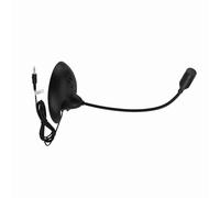 Cosiki Flexible Gooseneck Microphone, Karaoke Mic with Background Sound Cancellation, Stereo Recording Mic for Office Meetings & Online Chat (Black)