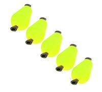 Cosiki Fly Fishing Buoy, Light Weight Small Size Foam Float, Rubber Hose Float for Adjusting Line Depth, Ideal for Fly Fishing Accessories, Orange Fluorescent Yellow (Fluorescent Yellow)