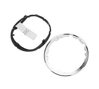 Cosiki Gear Stick Lever Gaiter Boot Ring Fit for Fiat 500 500c 2009-2015, Durable Replacement Radio Antenna Base Retaining Ring, 2 Pcs for Easy Installation