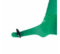 Cosiki Hair Coloring Highlighting Hat Silicone Durable Reusable Tool for Home Use 7.5 X 5.9in (Green)