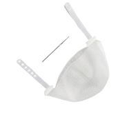 Cosiki Hair Coloring Highlighting Hat Silicone Durable Reusable Tool for Home Use 7.5 X 5.9in (White)