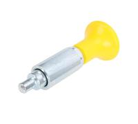 Cosiki Heavy Duty Spring Loaded Pull Pin Self Locking Fitness Equipment for Gym Use Yellow 1 Piece