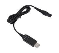 Cosiki HQ8505 Electric Shaver USB Charging Cable Durable Replacement for HQ6 HQ7 HQ8 HQ9 RQ10 for Home Travel PVC Material