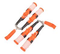 Cosiki Ice Fishing Safety Picks, Ice Fising Hammer Dual Handheld Hammer 2pcs Fishing Safety Pick Outdoor Life Saving Dual Handheld with Belt