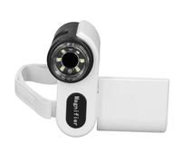 Cosiki Kids Microscope 1000X Portable Handheld Microscope for Young Explorers Outside and Home Use 2 Inch Color Display (White)