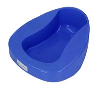 Cosiki Large Thicken 10 Degree Slope Bedpan for Elderly Pregnant Women, Plastic Bedpan Nursing for Caregiving, 220.5lb Load Bearing for Comfort, Material: Plastic (Dark Blue)