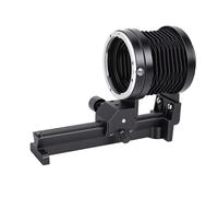 Cosiki Macro Close Up Bellows Sturdy Tripod Mount Precision Focusing for SLR Camera Macro Extension Bellows for Enhanced Close Up Filming - Aluminum Alloy, ABS - 1 X, 2 X Caps