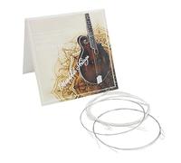 Cosiki Mandolin Strings Clear Beautiful Timbre Set of 8 Pieces for Ideal Sound Quality Material Silver Plated Copper Alloy for All Mandolin Players