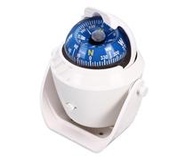 Cosiki Marine with Night Lighting and Magnetic Declination Adjustment for Boats and Caravans, White, Easy Installation