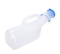 Cosiki Men Urinal Bottle 1000ml Large Capacity for Elderly Bedridden Patients Portable Plastic Pee Bottle