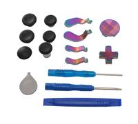 Cosiki Metal Thumbsticks, 6 Swap Joysticks 4 Paddles 2 D Pads for Series 2 Controller, with Textured Grips and Adjustable Tools, Fits Series 2 Core and Model 1797