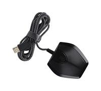 Cosiki Microphone, USB Plug Omnidirectional Condenser Microphone, Dynamic Noise Cancellation Technology, for Video Teaching Conference & Game Webcast (Black)