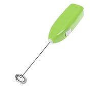 Cosiki Milk Frother Handheld, Coffee Whisk Battery Powered Cordless Electric Hand Mixer Coffee Frother Hand Held for Mixing, Milk (Green)