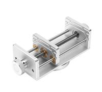 Cosiki Mini Bench Vise 360 Degree Rotating Aluminum Workbench Clamp for PCB Soldering Electronic Repair 1-130mm Clamping Range