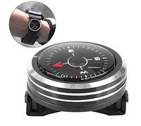 Cosiki Mini Lightweight Wrist Compass Portable Guide Tool for Camping Outdoor Activities Aluminum Alloy for Hiking, Cycling, Hunting 1x Compass