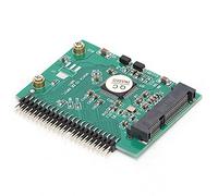 Cosiki MSATA to 44 Pin IDE Converter, 3.3V Mini PCIe SSD Adapter Card for 1.8in Laptop Hard Drive, with DOS Vista Compatible