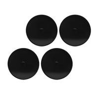 Cosiki Multifunctional Stylish Wheel Center Cap Set for Automotive Customization, 4PCS 68.5mm OD 64mm ID Hub Caps for Car Enthusiasts (Black)