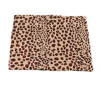 Cosiki Pet Heating Pad Comfortable and Washable USB 3 Temperature Settings for Cat Dog 14.6 X 18.5in (Leopard Print)