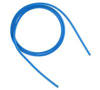 Cosiki PTFE Tube, Filament Connector Pneumatic Fittings PTFE 3D Printer Accessories PTEE Tube Nozzle Teflon Fitting Connector for 3D Printer 1 M 2 * 4MM (Blue)
