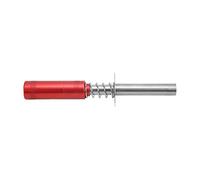 Cosiki RC Glow Plug Igniter Lightweight Compact Engine Starter Kit for RC Oil Powered Car Ships, Aluminum Material for HSP 80103, 2 N3 Glow Plug for Models Driven By Methanol Fuel Accessories (Red)