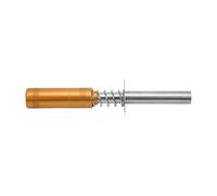 Cosiki RC Glow Plug Igniter Lightweight Compact Engine Starter Kit for RC Oil Powered Car Ships, Aluminum Material for HSP 80103, 2 N3 Glow Plug for Models Driven By Methanol Fuel Accessories (Gold)
