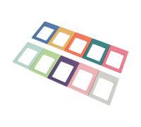 Cosiki Refrigerator Magnetic Photo Frame Strong Magnet for File Cabinets Storage Cabinets Dishwashers for Mother's Day Gifts 10Pcs 3 Inch Light Blue