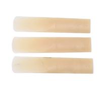 Cosiki Resin Sax Reed Convenient to Carry 3 Pcs for Saxophonists (Wood Color)