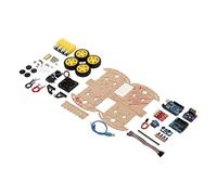 Cosiki Robot Smart Car Platform Complete Kit Tracking Motor Car Chassis for Robotics Enthusiasts