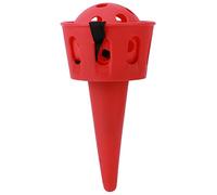 Cosiki Scoop Ball Set, Toss And Catch Ball Set Plastic Kids Training Catch Ball Game Set 25.98in Rope Length for Children Entertainment (Red)